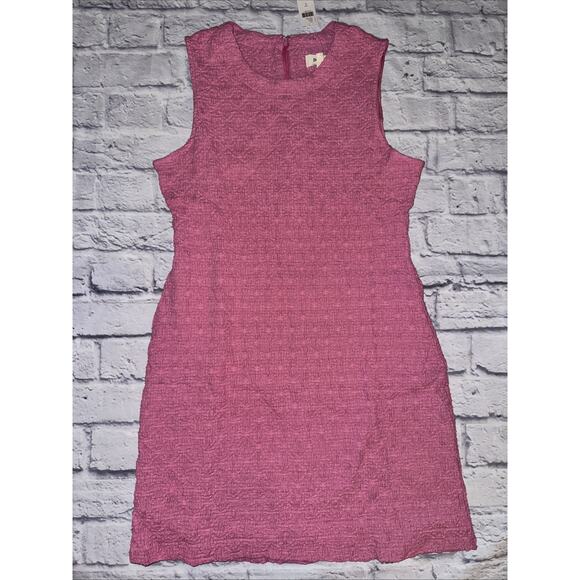 NEW Anthropologie Porridge Textured Slim Knit Mini Dress Size L Large - Picture 2 of 7